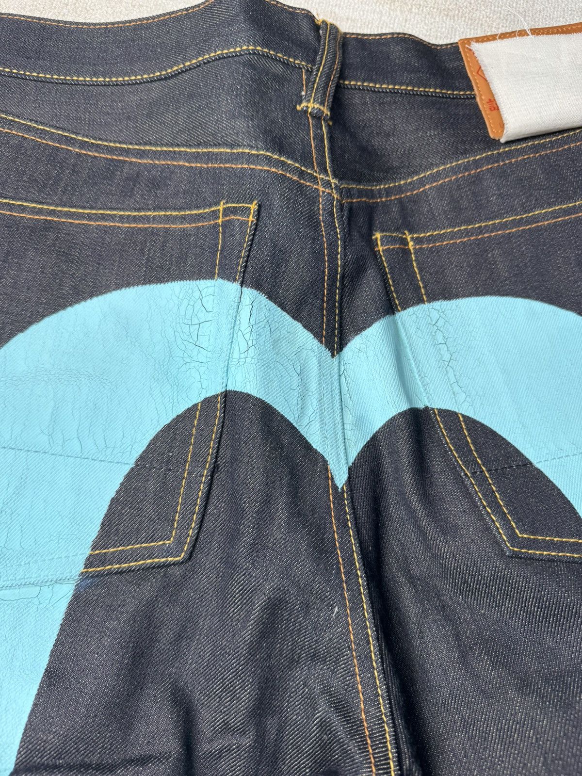 Evisu Daicock logo jean 32 Size US 32 / EU 48 - 4 Thumbnail