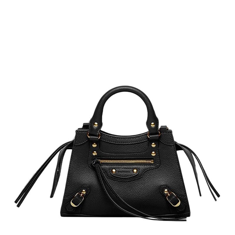 Balenciaga o1bcso1str0924 Size: OS / Neo Classic Mini Handbag in Black Size ONE SIZE - 1 Thumbnail