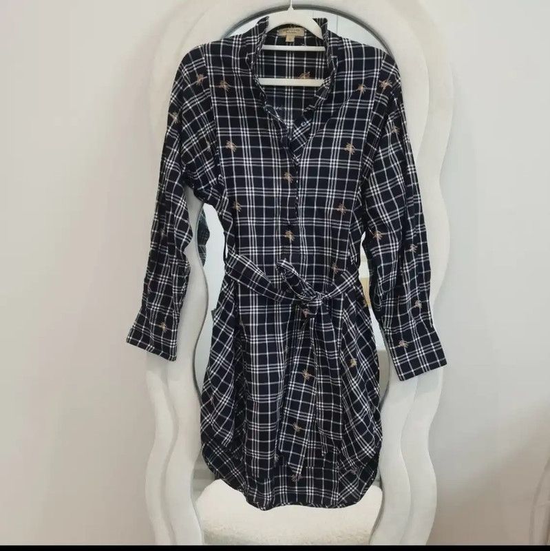 Burberry Burberry M-Size Multi-Color Long Sleeve Dress Size M / US 6-8 / IT 42-44 - 1 Thumbnail