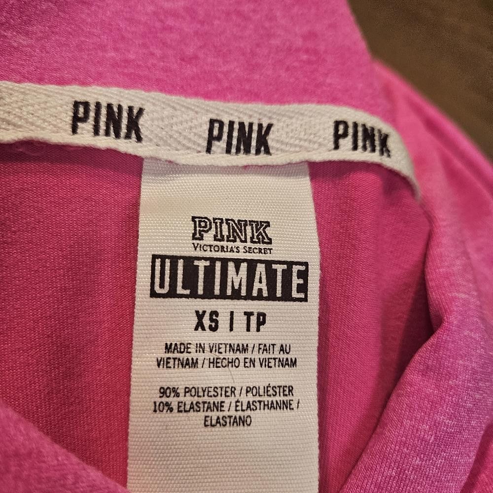 Designer VS Pink Ultimate Runners Hoodie with Back Pocket #319 Size S / US 4 / IT 40 - 6 Thumbnail