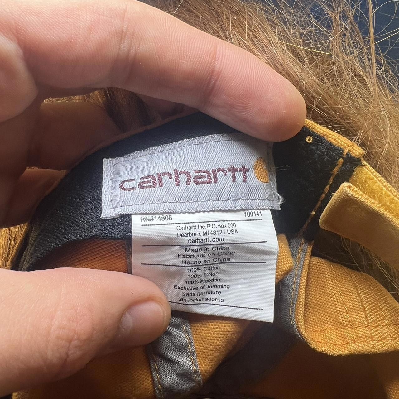 Carhartt Carhartt Unisex Signature Cap Durable Construction Size ONE SIZE - 4 Thumbnail