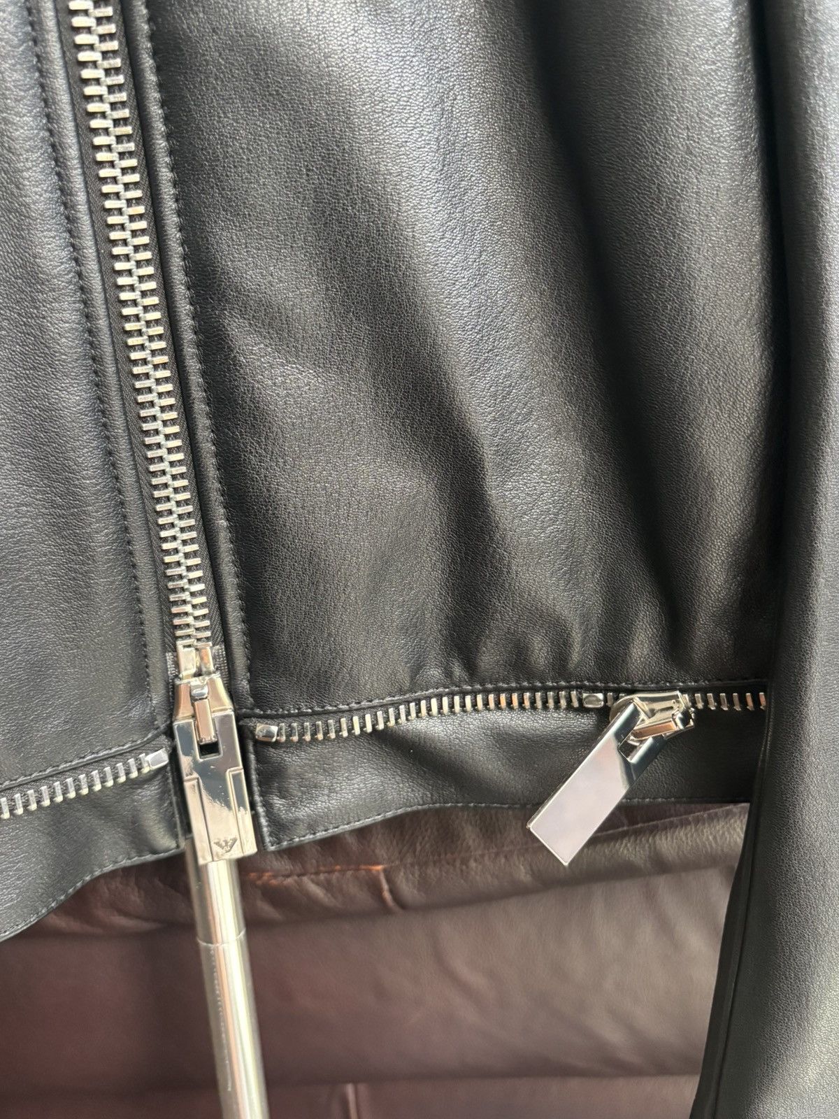 Emporio Armani Beautiful emporio Armani leather jacket Size US M / EU 48-50 / 2 - 6 Thumbnail