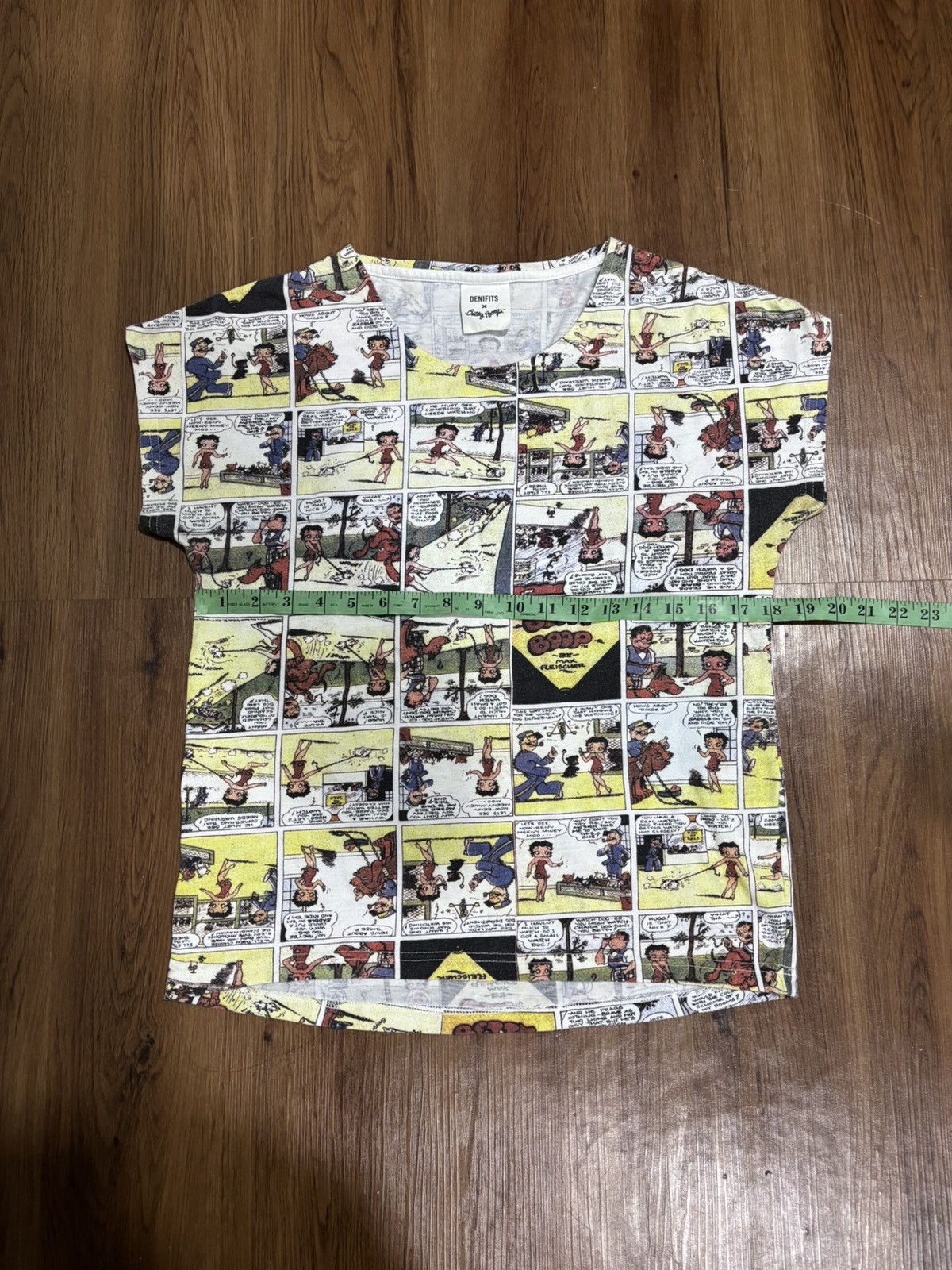 Anime × Japanese Brand × Vintage Vintage Betty Boop X Denifits Fullprint Tee Size L / US 10 / IT 46 - 5 Thumbnail