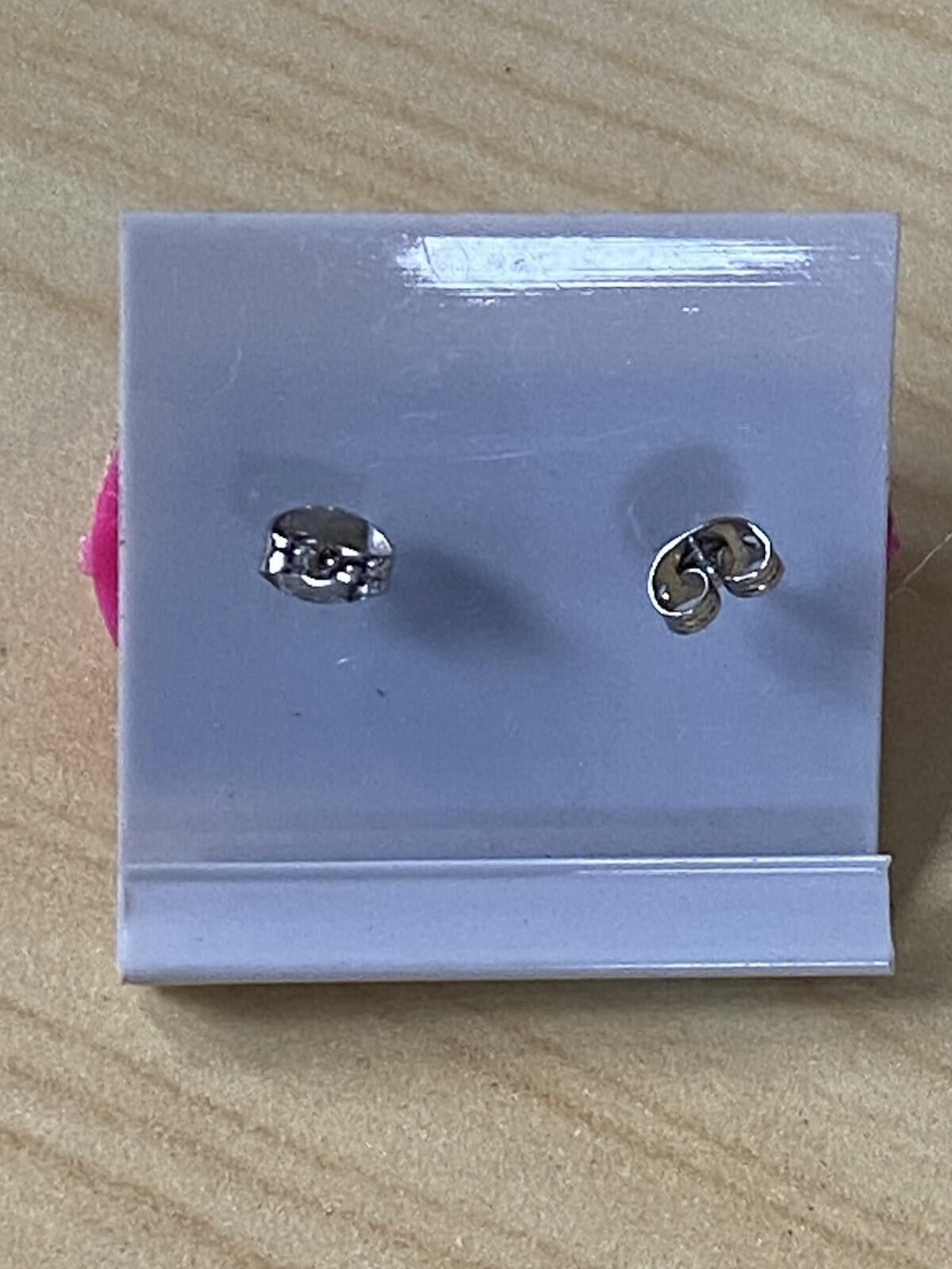 The Unbranded Brand Vtg Pierced Earrings Pink Dome Round L Chunky 80s Y2K 90s Size ONE SIZE - 6 Thumbnail