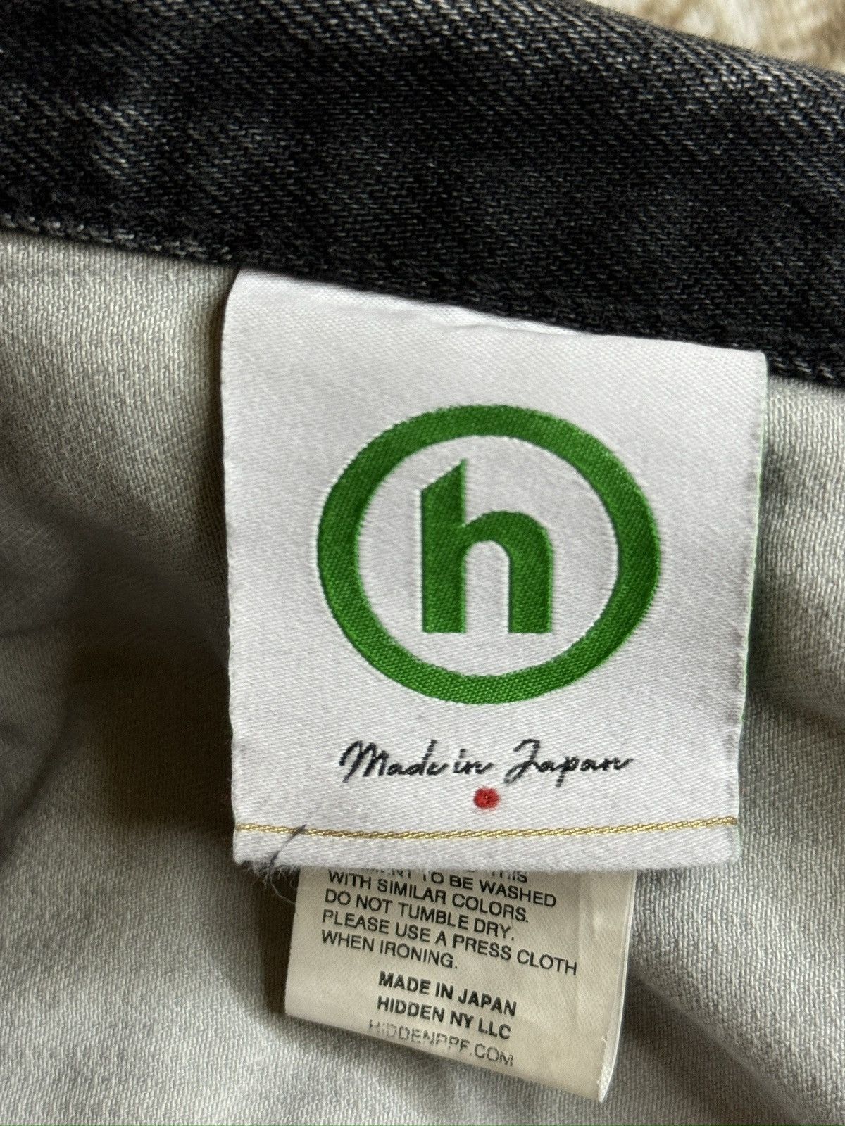 HIDDEN Thrashed Baggy Denim Jeans Size US 34 / EU 50 - 2 Thumbnail