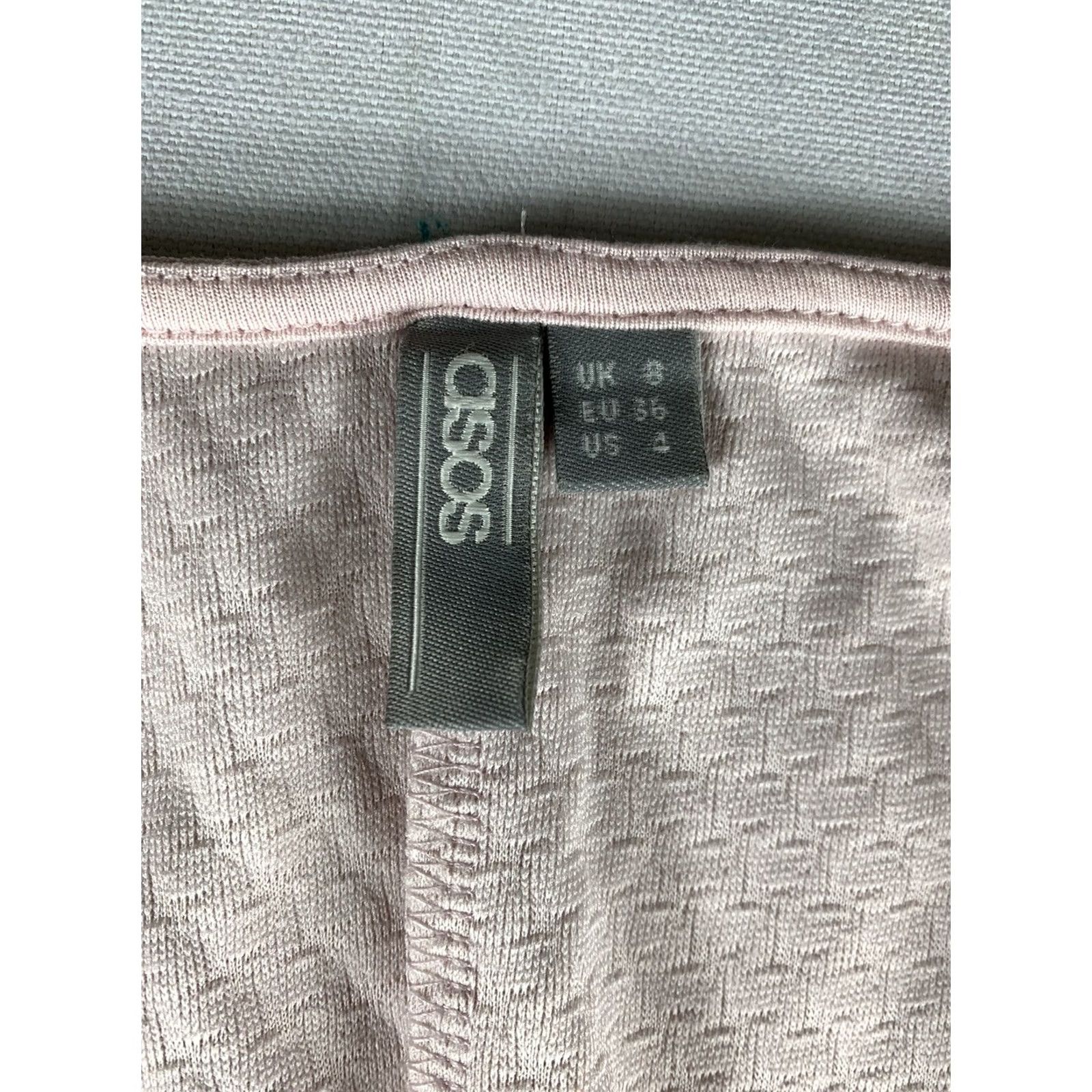 Asos ASOS A-LINE DRESS PINK SHORT SLEEVE WOMENS SIZE 4 STARS Size 27" / US 4 / IT 40 - 2 Thumbnail