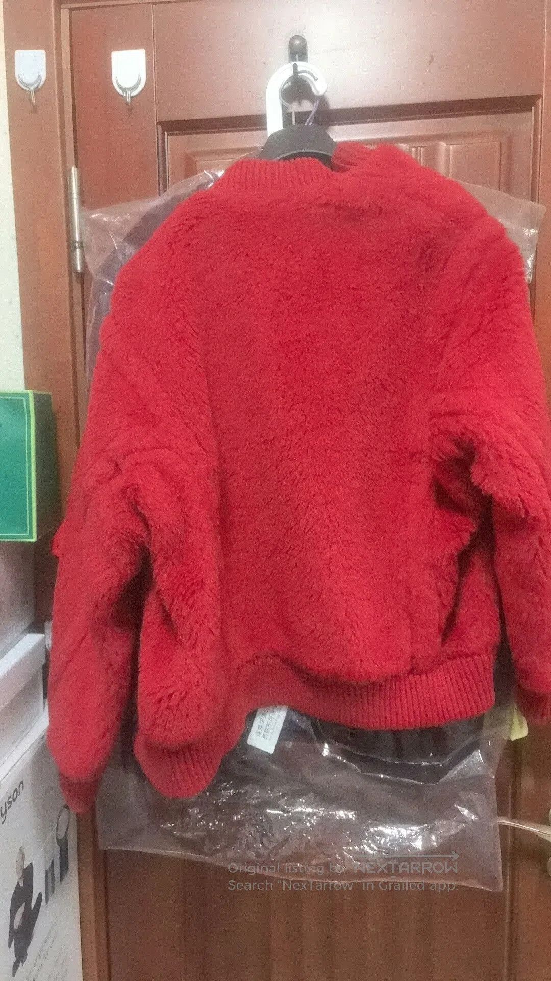 Other maxmara red teddy bear short coat. Size US S / EU 44-46 / 1 - 2 Thumbnail