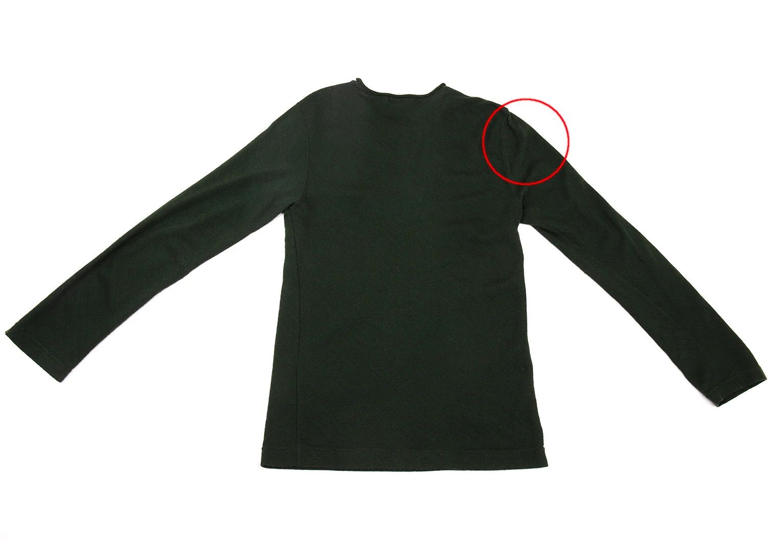 Comme des Garcons Homme Plus Wool Basic Knit Sweater in Deep Green, Size M Size US M / EU 48-50 / 2 - 8 Thumbnail
