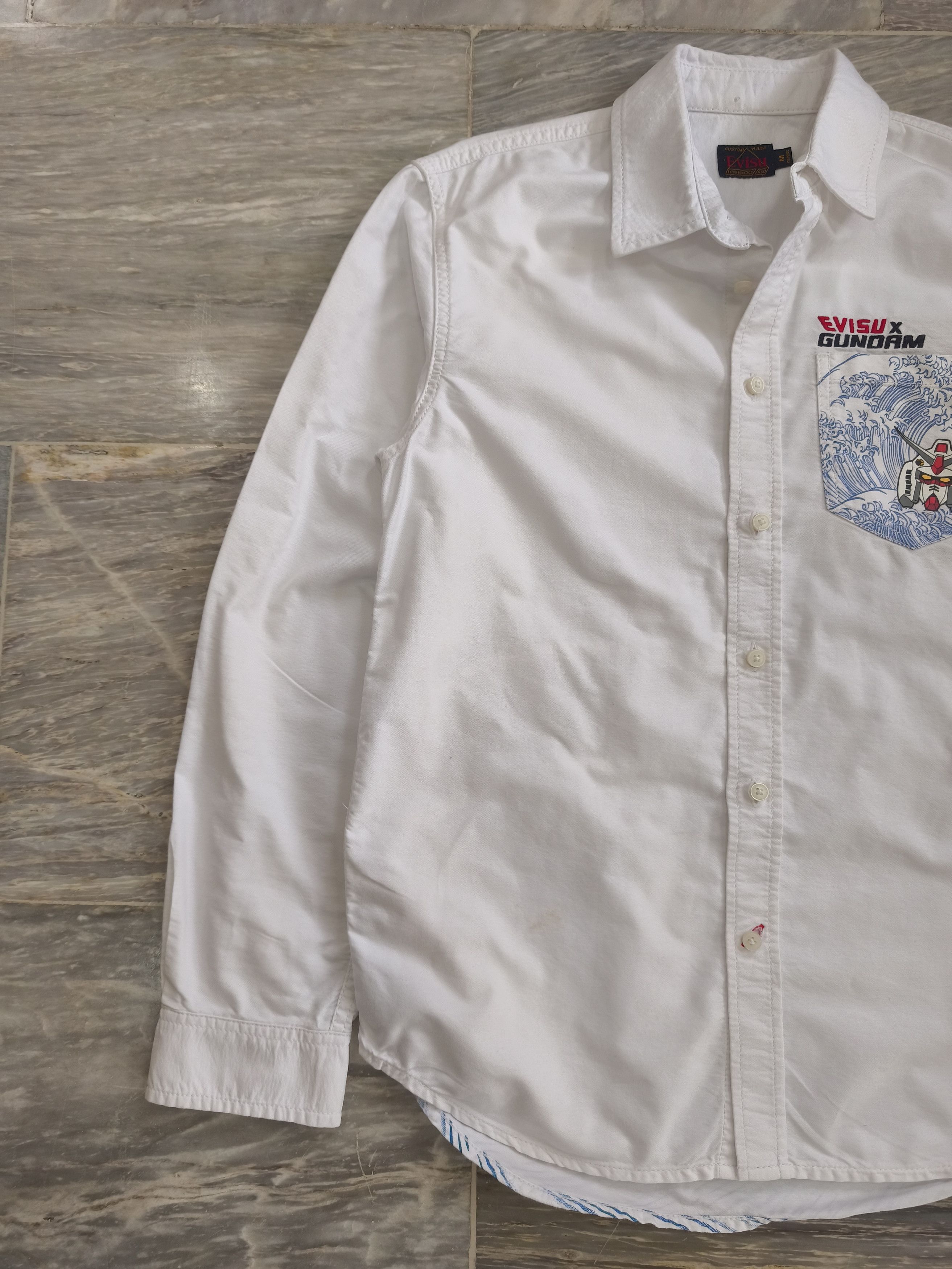 Evisu Evisu x Gundam Seagull-inserted RX-78-2 GUNDAM Printed Shirt Size US M / EU 48-50 / 2 - 2 Thumbnail