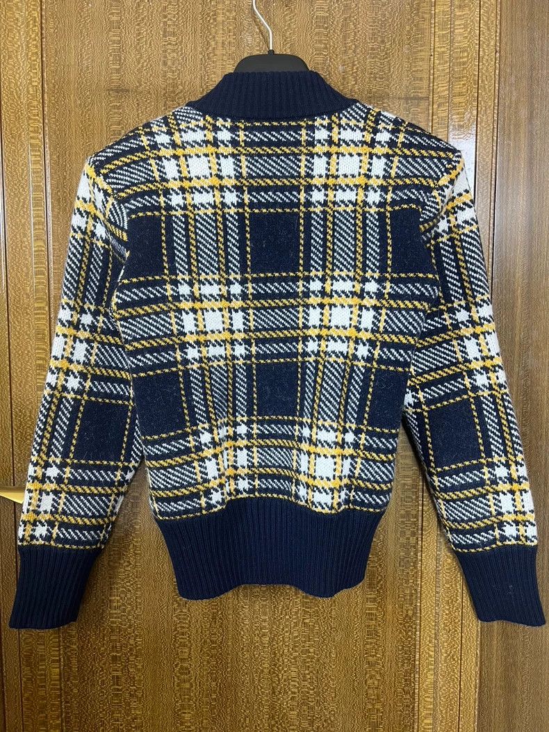 Yves Saint Laurent Saint Laruent 21 FW Madras tartan sweater 2502-Nextarrow Size XS / US 0-2 / IT 36-38 - 2 Thumbnail