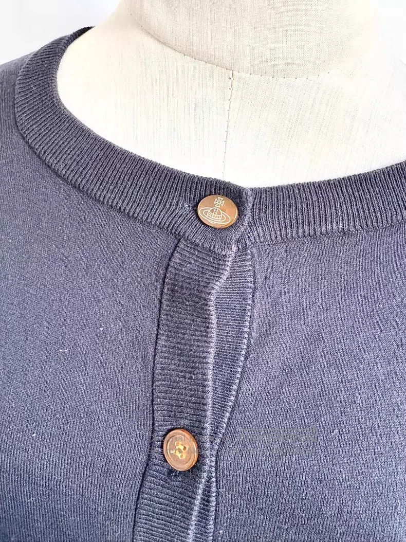 Vivienne Westwood Vivienne Westwood Used Bat Sleeve Long Sleeve Knit Sweater Size M / US 6-8 / IT 42-44 - 7 Thumbnail