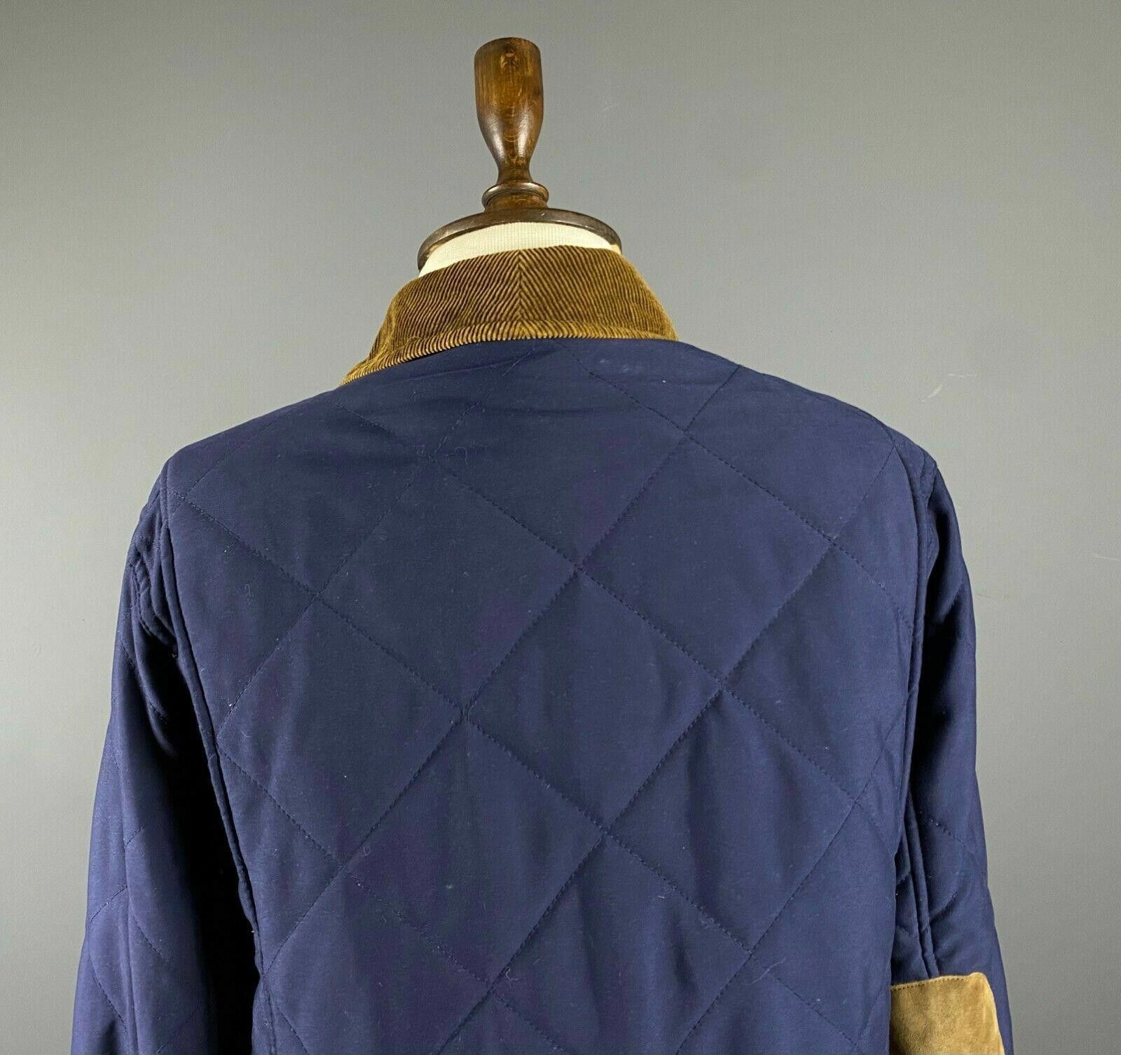 Polo Ralph Lauren Ladies Ralph Lauren Blue Full Zip Quilt Parka Jacket Size M Size M / US 6-8 / IT 42-44 - 9 Thumbnail