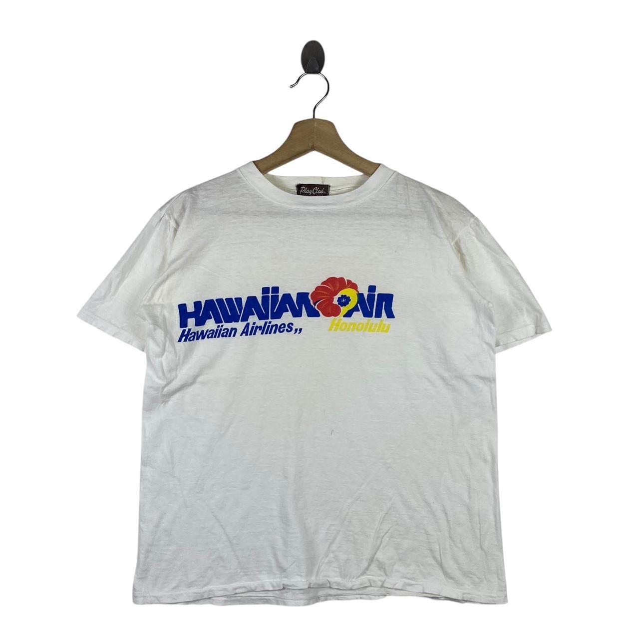 Vintage Vintage HAWAIIAN AIR AIRLINES Honolulu Hawaii Tee Shirt Size M / US 6-8 / IT 42-44 - 1 Thumbnail