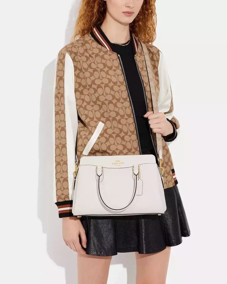 Coach Coach Darcie Carryall With Signature Canvas CH290 Size ONE SIZE - 4 Thumbnail