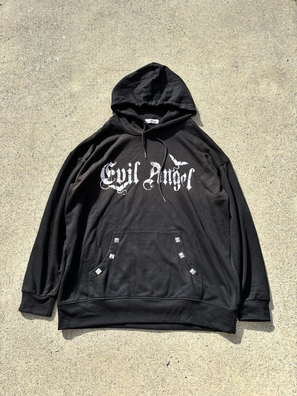 Japanese Brand Ank Rouge Evil Angel Japanese Gothic Vkei Grunge Punk Hoodie Size US XXL / EU 58 / 5 - 1 Thumbnail