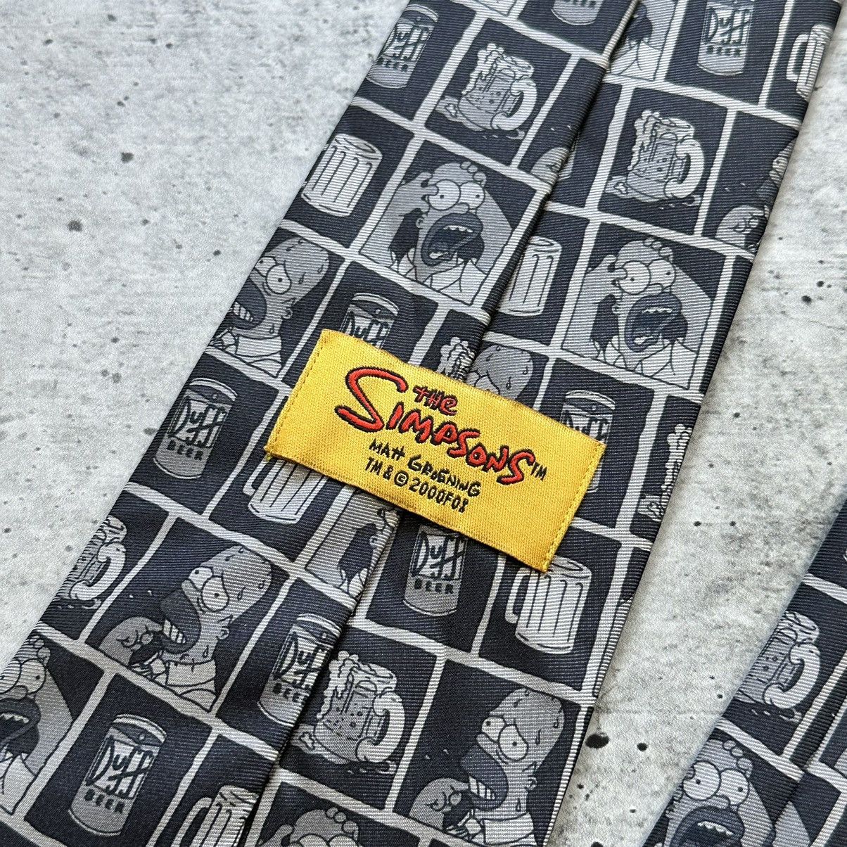 Other Vintage Homer Simpson Beer Duff Tie Movie 2000 Size ONE SIZE - 10 Thumbnail