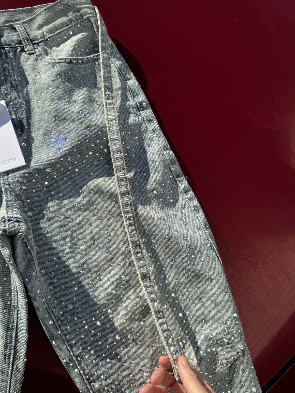Other Aelfric eden Rhinestone jeans ! size 30 Size US 30 / EU 46 - 3 Thumbnail