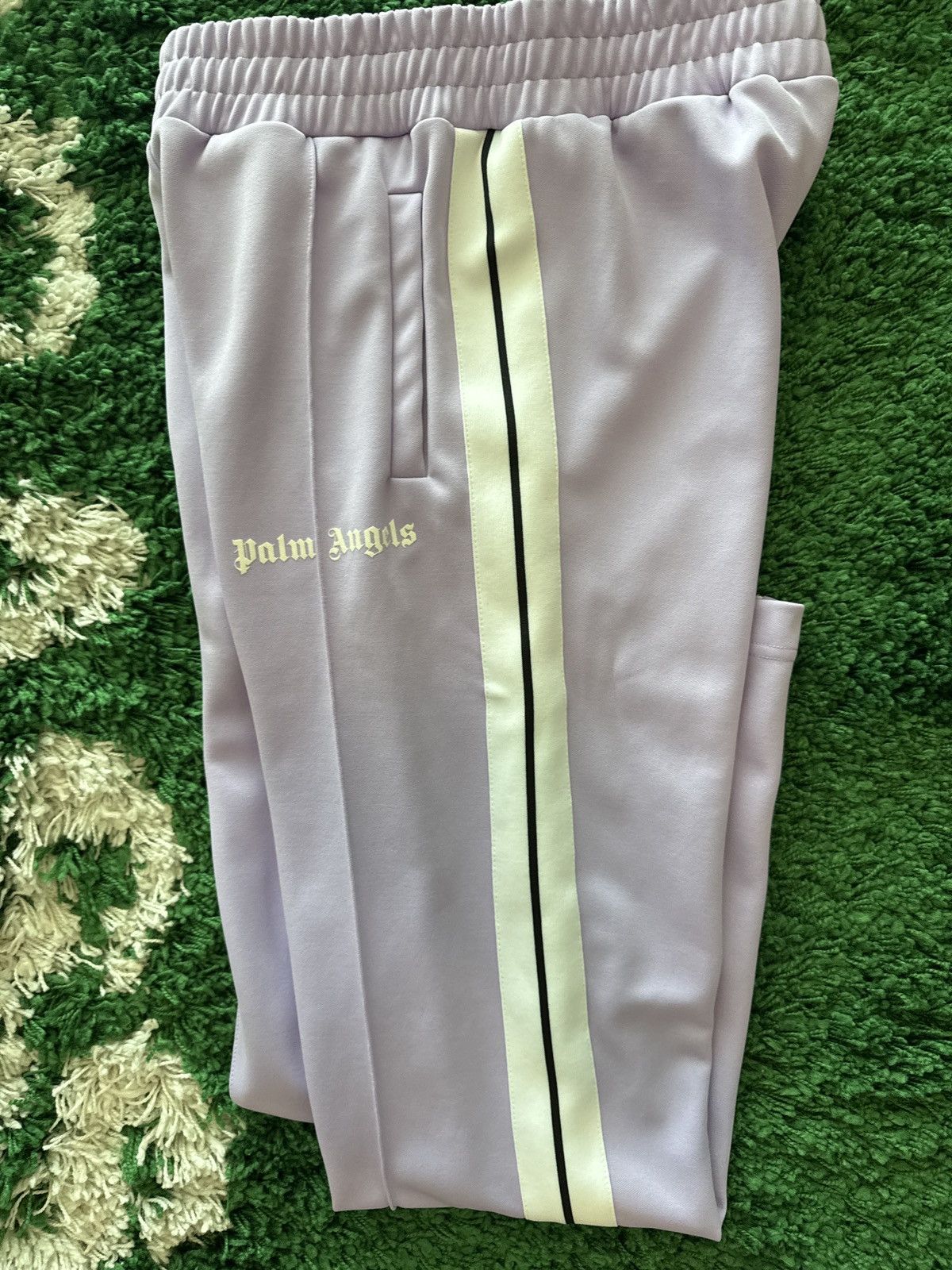 Palm Angels Palm Angels Classic Track Jacket & Pants Lilac/White Size US L / EU 52-54 / 3 - 4 Thumbnail
