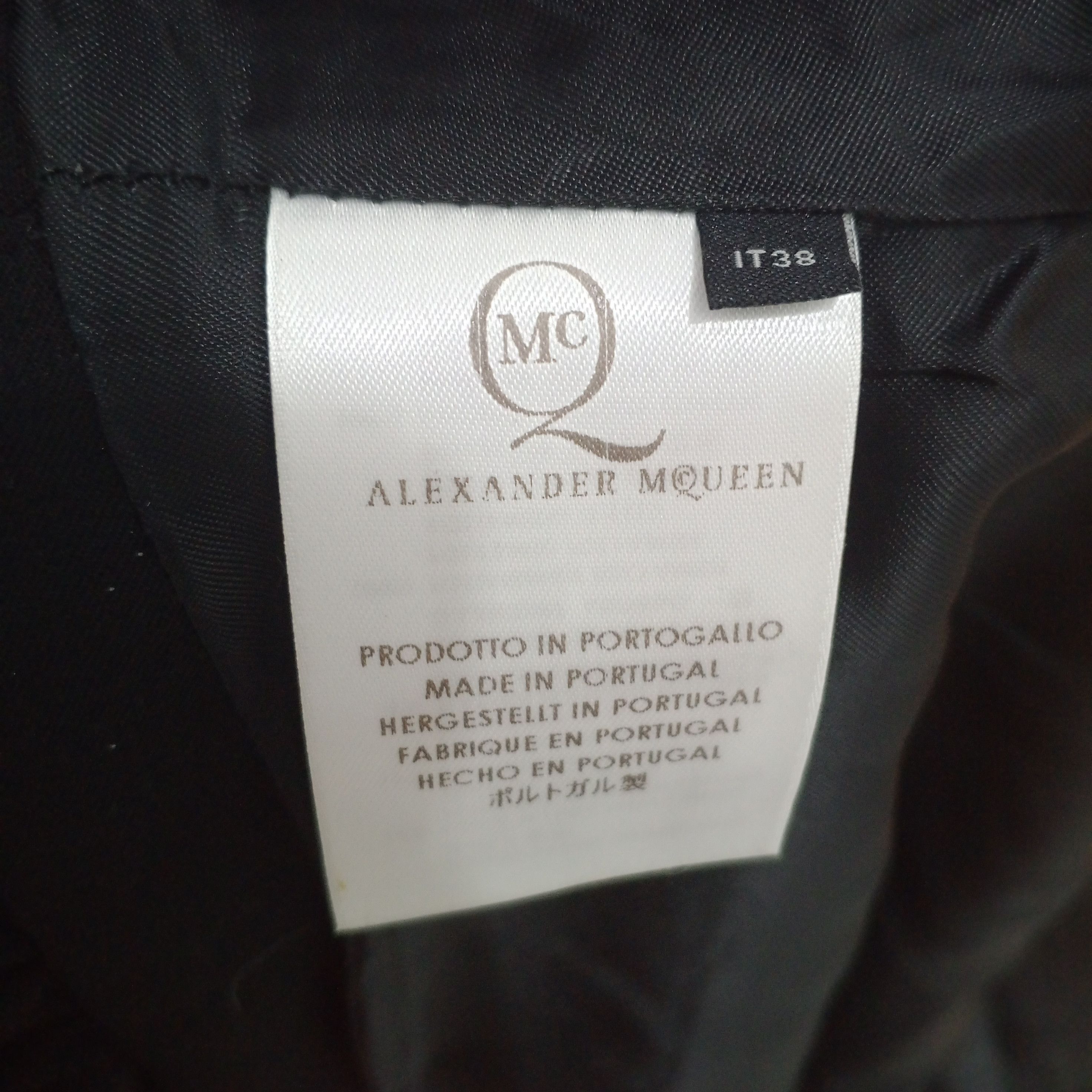 Alexander McQueen Alexander Mqueen Blazer Black Distressed Size XS / US 0-2 / IT 36-38 - 6 Thumbnail