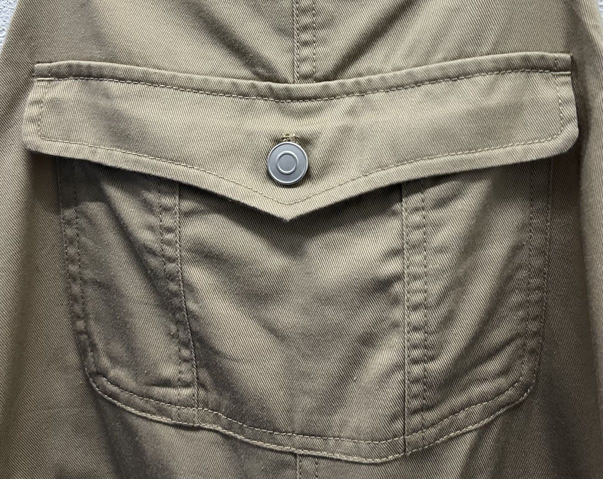 Japanese Brand × Vintage WEGO Khaki Overalls with Brown Straps – Unisex Size F Size US 34 / EU 50 - 6 Thumbnail