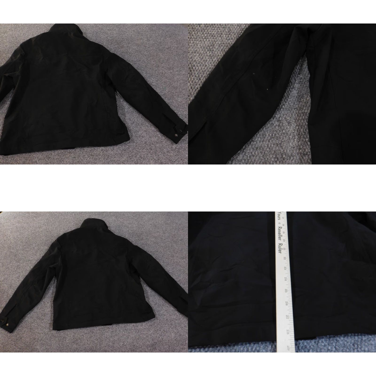 Michael Kors Michael Kors Jacket Regular Mens L Black Zip Polyester Lined Bomber Jacket Knit Solid Classic Size US L / EU 52-54 / 3 - 9 Thumbnail