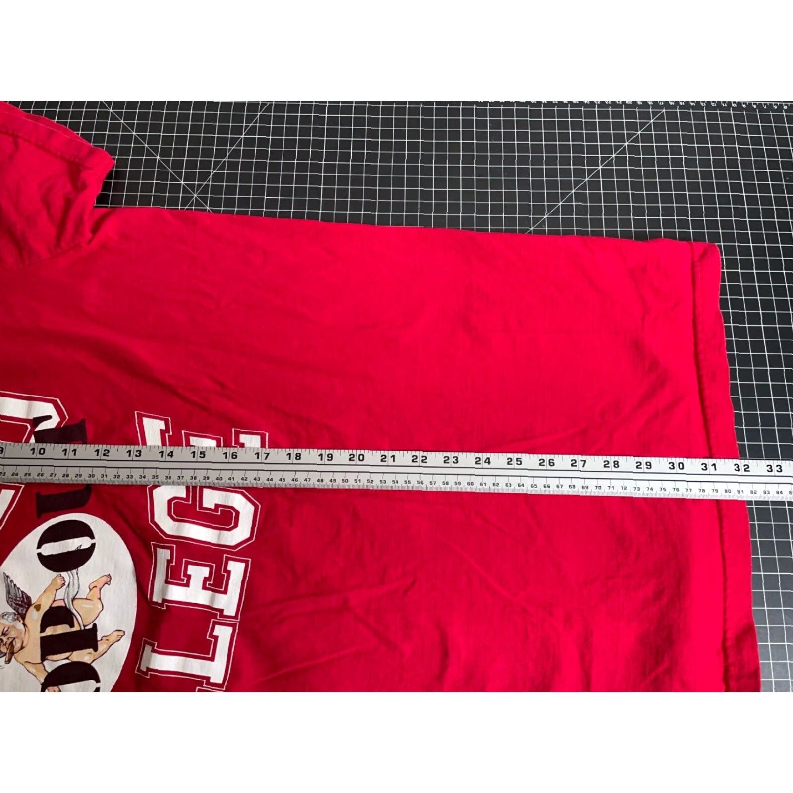 Joe Boxer VINTAGE Joe Boxer T-Shirt Cupid College Dropout Mens 2XL Red Short Sleeve Crew Neck Graphic Print Funny Size US XXL / EU 58 / 5 - 6 Thumbnail