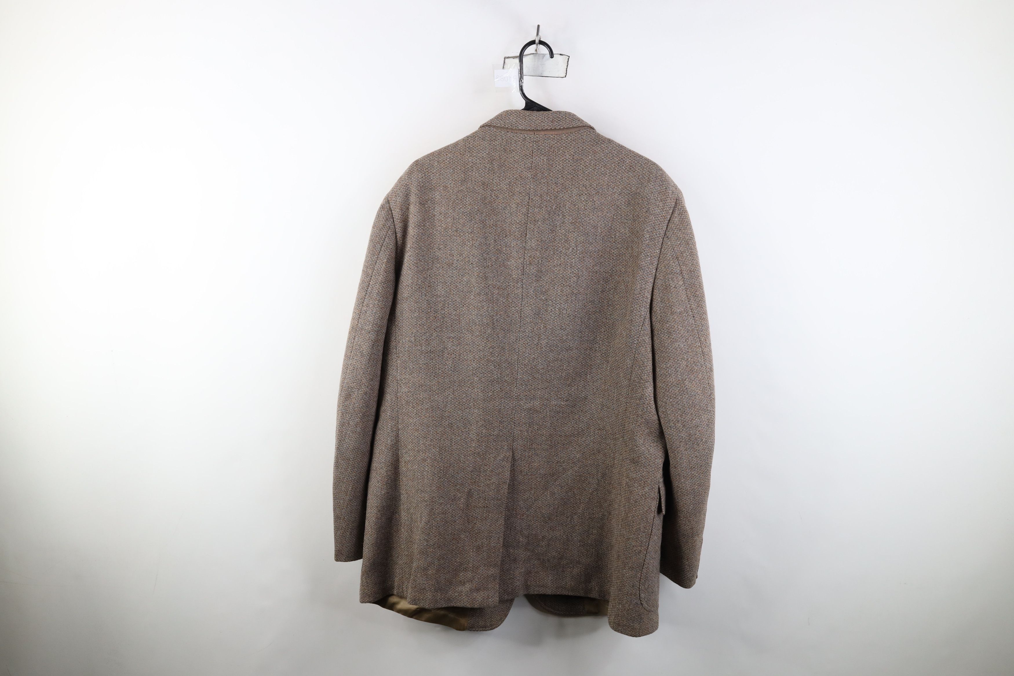 Vintage Vintage 70s Streetwear Suit Coat Blazer Jacket Beige USA Size XL / US 12-14 / IT 48-50 - 15 Thumbnail