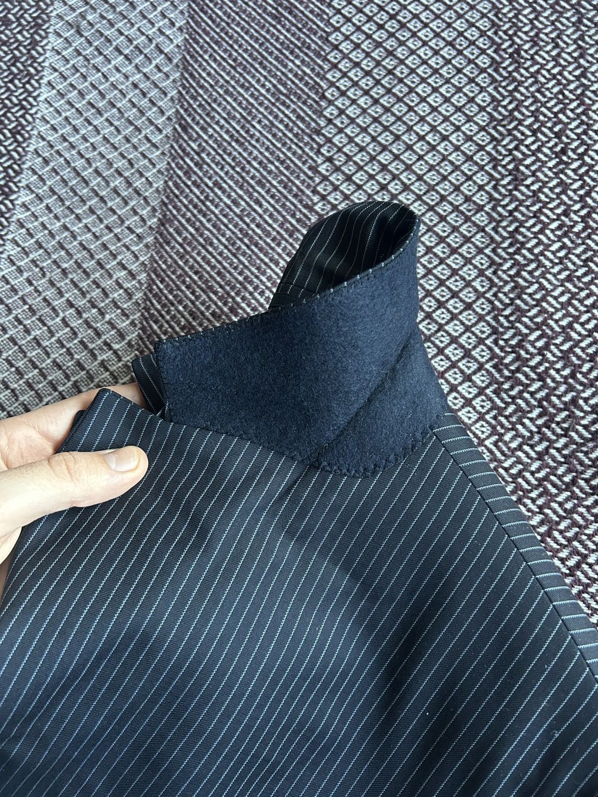Hugo Boss Hugo Boss Striped Wool Suit Men’s Solid Style 48 Size Size 48R - 15 Thumbnail