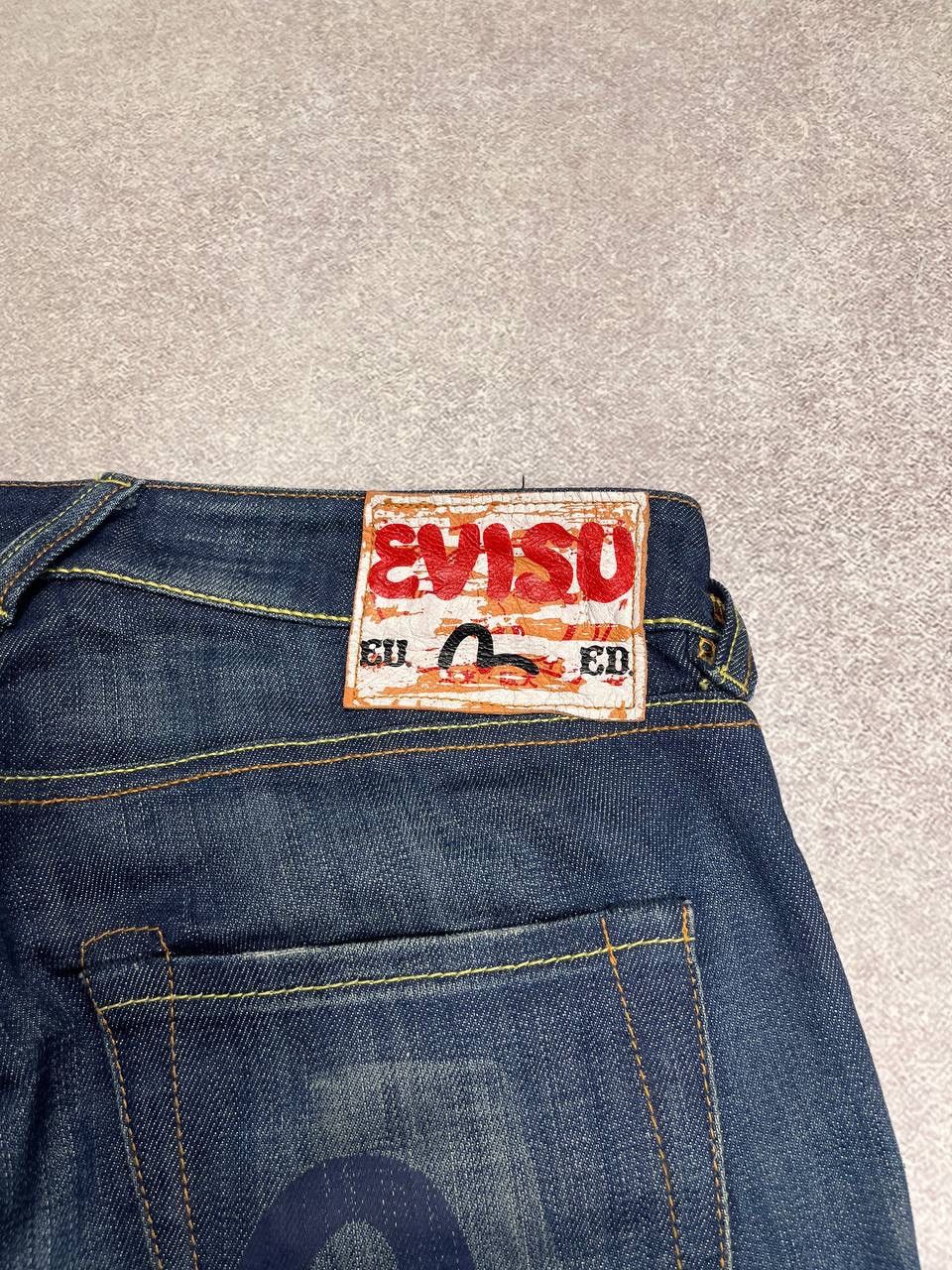 Evisu × Vintage VINTAGE EVISU GEISHA JAPANESE DENIM JEANS PANTS 28 Y2K Size US 28 / EU 44 - 3 Thumbnail