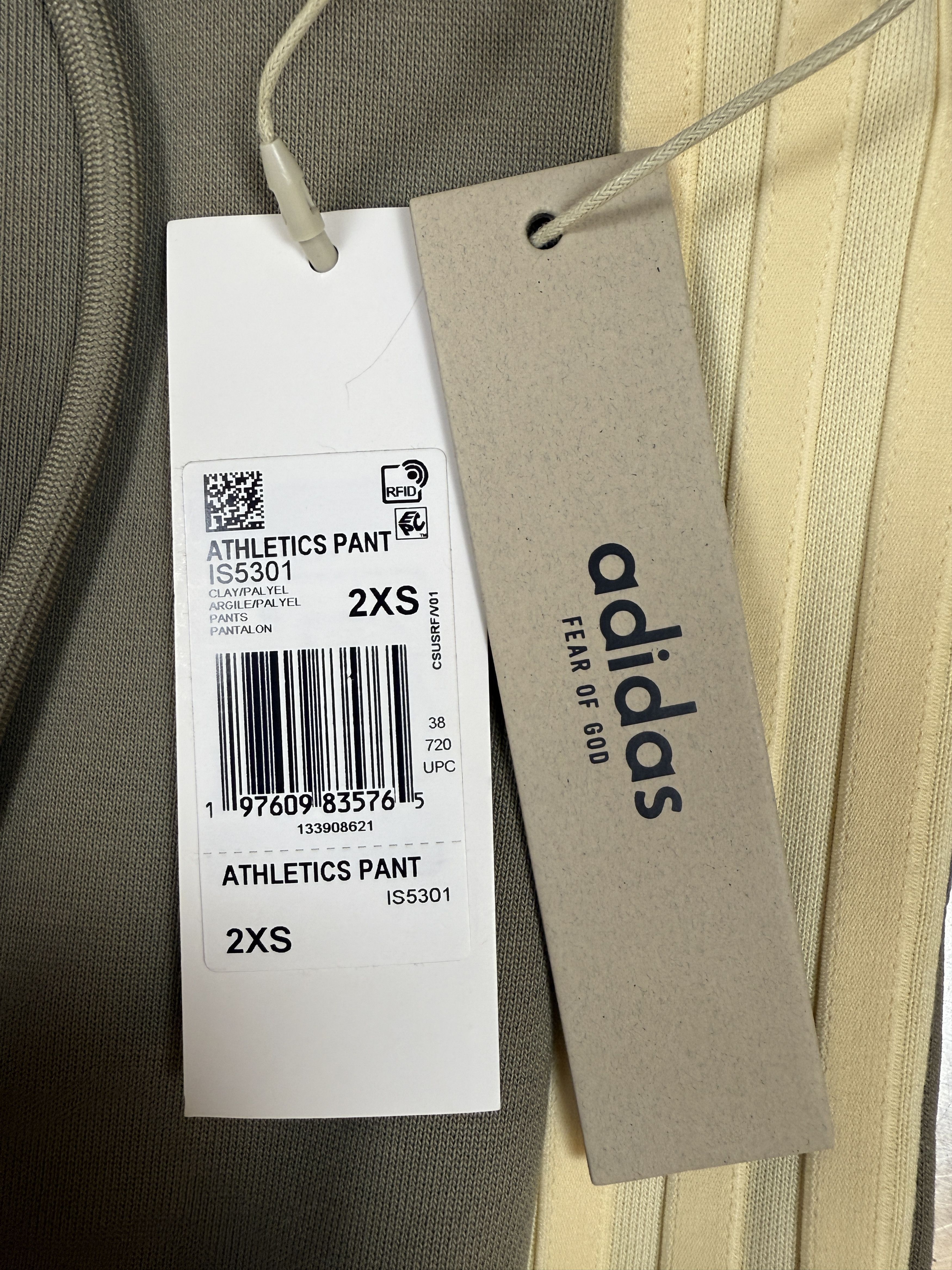 Adidas × Fear of God $200 Adidas x Fear of God Athletics Sweatpants Size US 26 / EU 42 - 6 Thumbnail