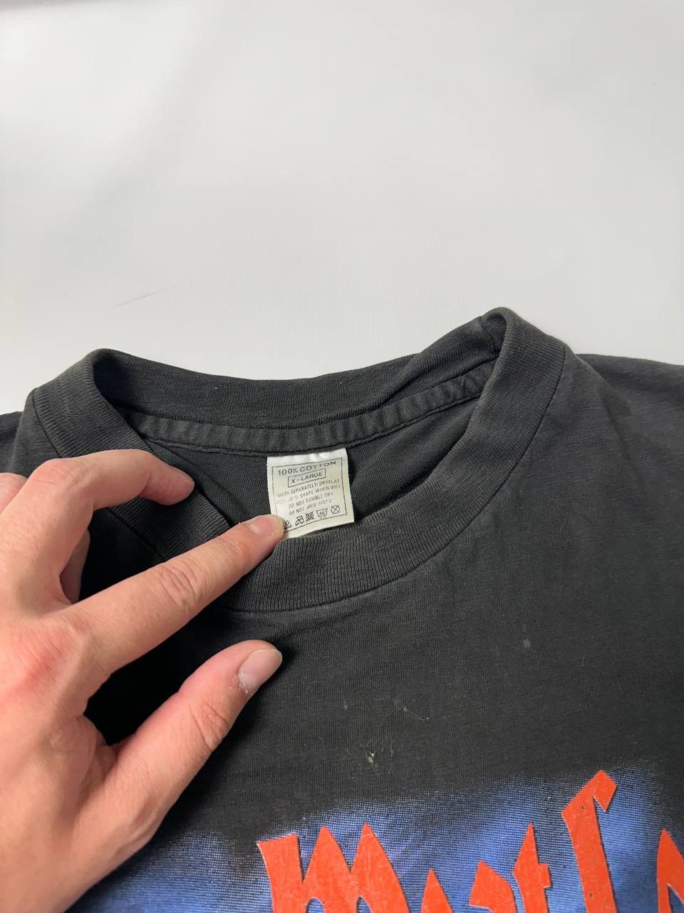 Band Tees × Vintage 🔥Vintage 1993 Meat Loaf World Tour T-Shirt Size US XL / EU 56 / 4 - 7 Thumbnail