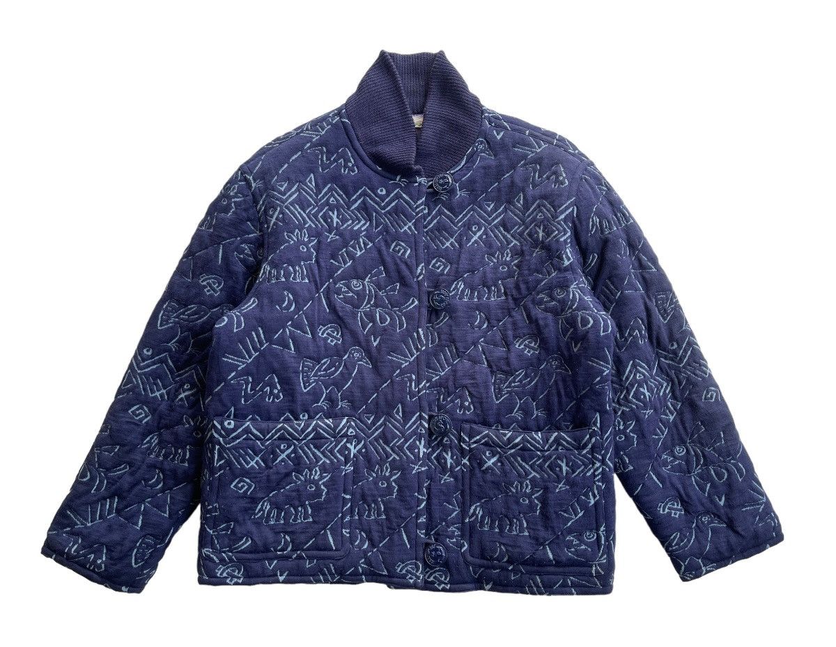 Issey Miyake Vintage Issey Miyake Sport Quilted Cardigan Jacket Size M / US 6-8 / IT 42-44 - 2 Thumbnail