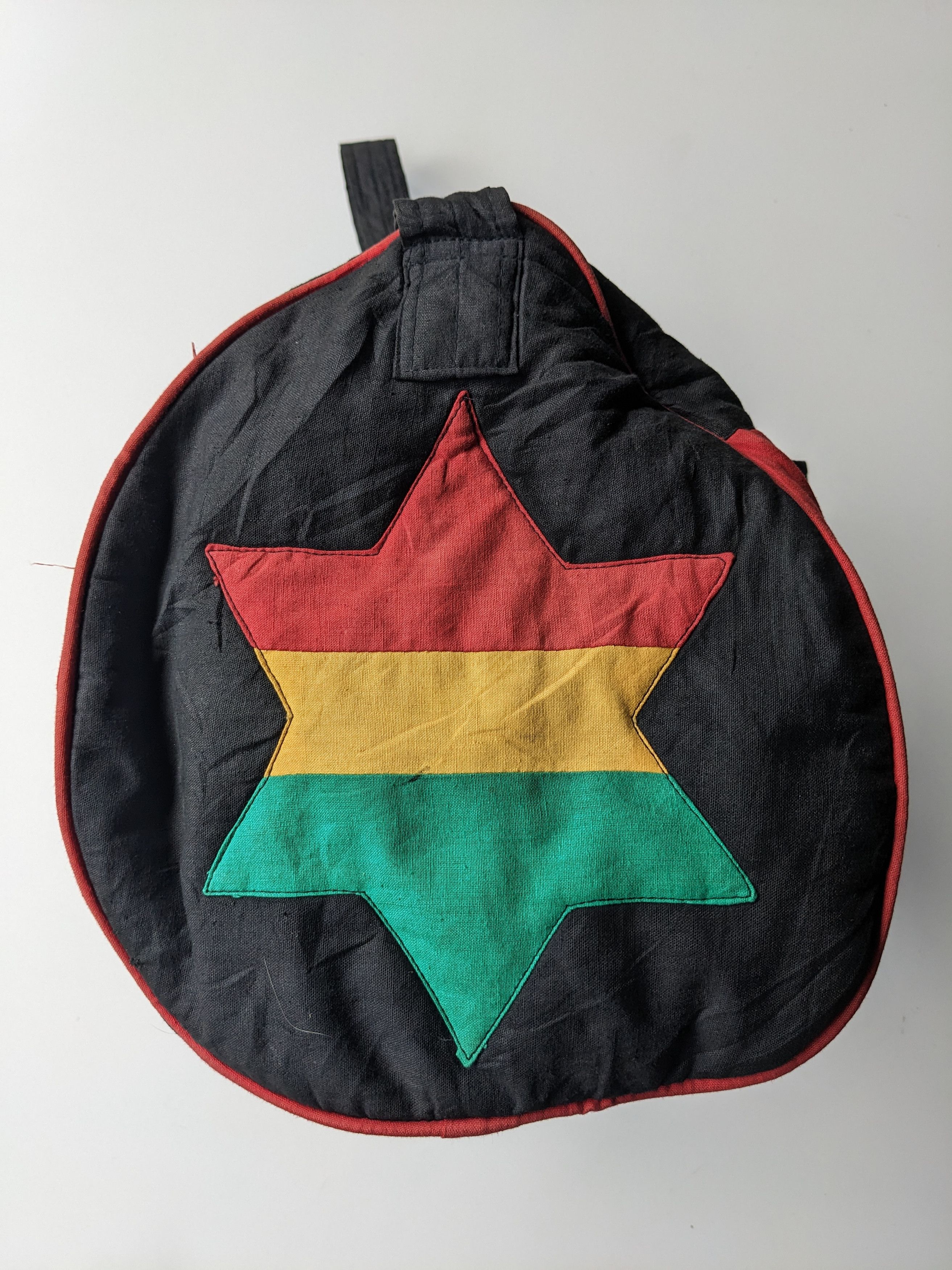 Bob Marley × Vintage Vintage Bob Marley & The Wailers rasta hemp travel bag Size ONE SIZE - 4 Thumbnail