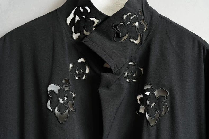 Yohji Yamamoto Yohji Yamamoto 96SS flower hollow with young rose-2505 Size US M / EU 48-50 / 2 - 3 Thumbnail