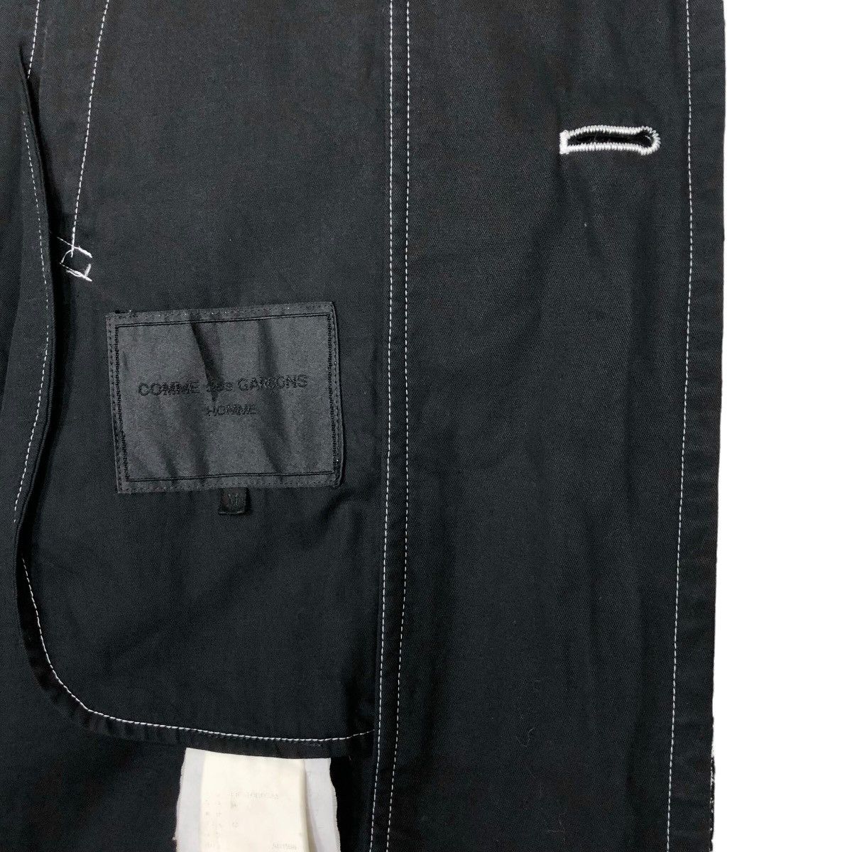 Comme des Garcons Homme Comme Des Garcons Homme S/S 1998 Rope Stitching Car Coat Size US M / EU 48-50 / 2 - 15 Thumbnail