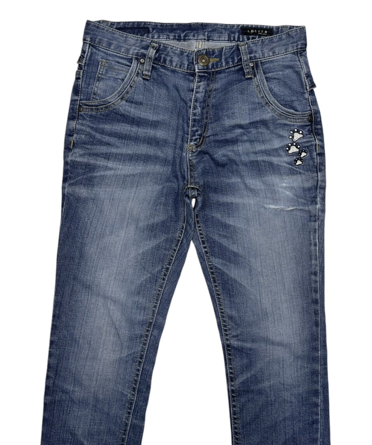 Japanese Brand Yoshitomo Nara Lolita Jeans Size 31" - 7 Thumbnail