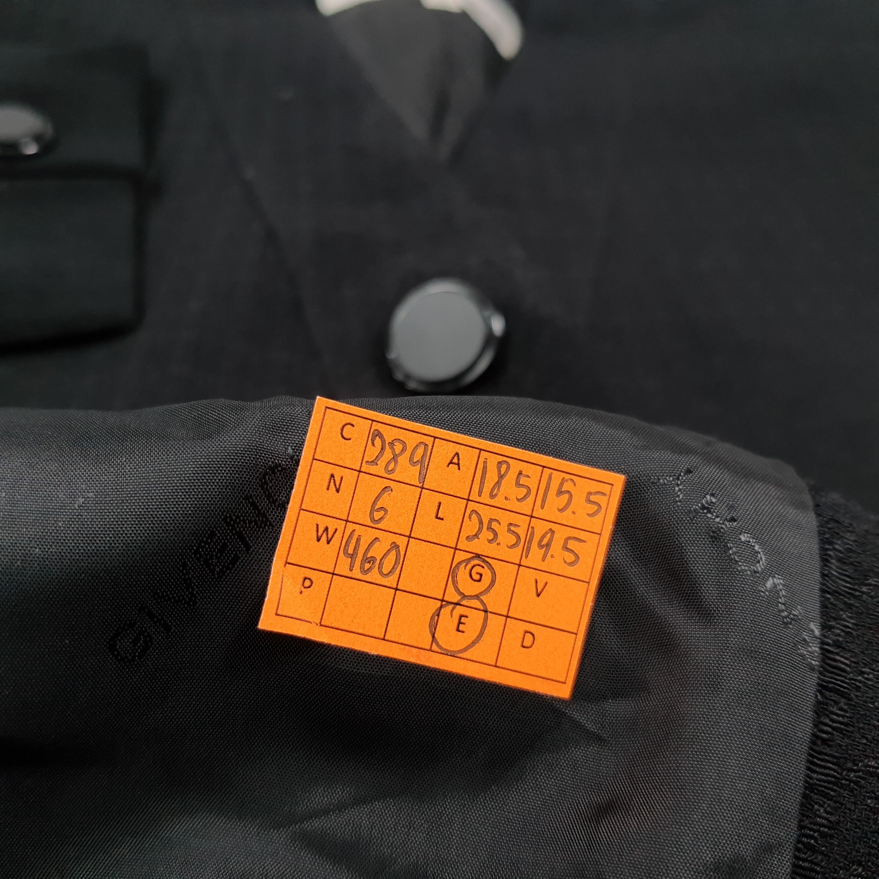 Givenchy Vintage Givenchy Hi Formal Black Blazer Formal Wear C289N6 Size XS / US 0-2 / IT 36-38 - 10 Thumbnail
