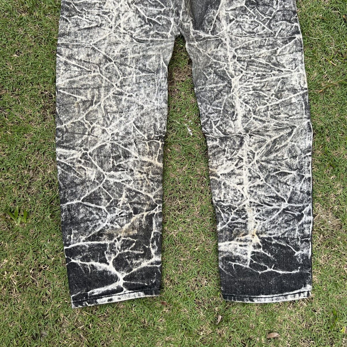 Japanese Brand “BOBSON” ACID WASH GREY JEANS Size US 28 / EU 44 - 14 Thumbnail