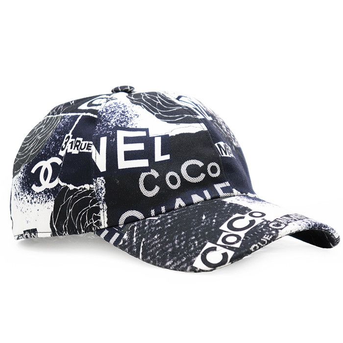 Chanel Chanel Chanel Cotton Cap Textile Hats DUTY FREE for USA Size ONE SIZE - 1 Thumbnail