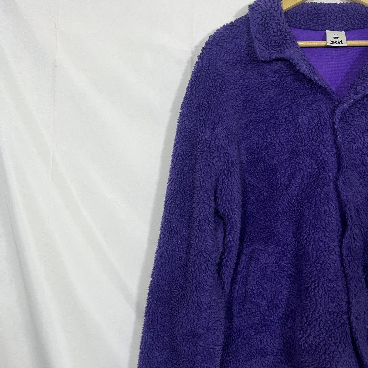 X-Girl VINTAGE X-GIRL FUR JACKET Size L / US 10 / IT 46 - 2 Thumbnail