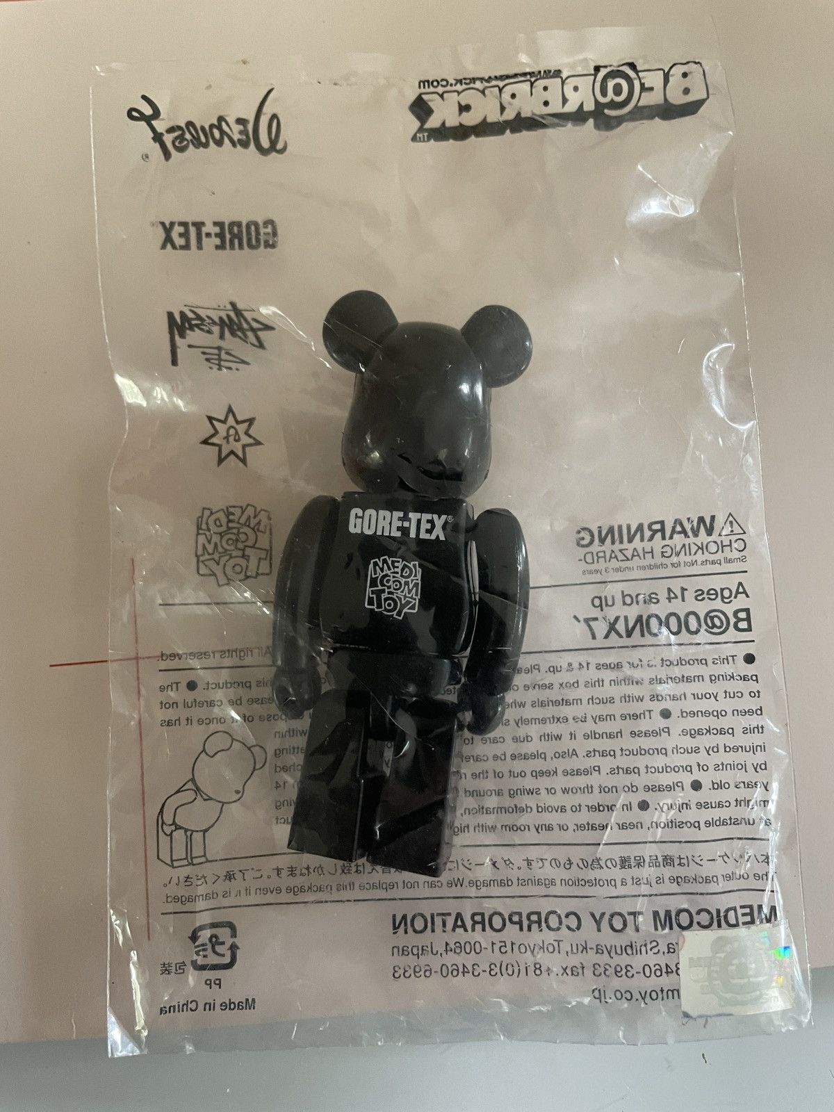 Medicom Toy Brand New BE@RBRICK 100% STUSSY × NEXUS7 × GORE-TEX Size ONE SIZE - 2 Thumbnail