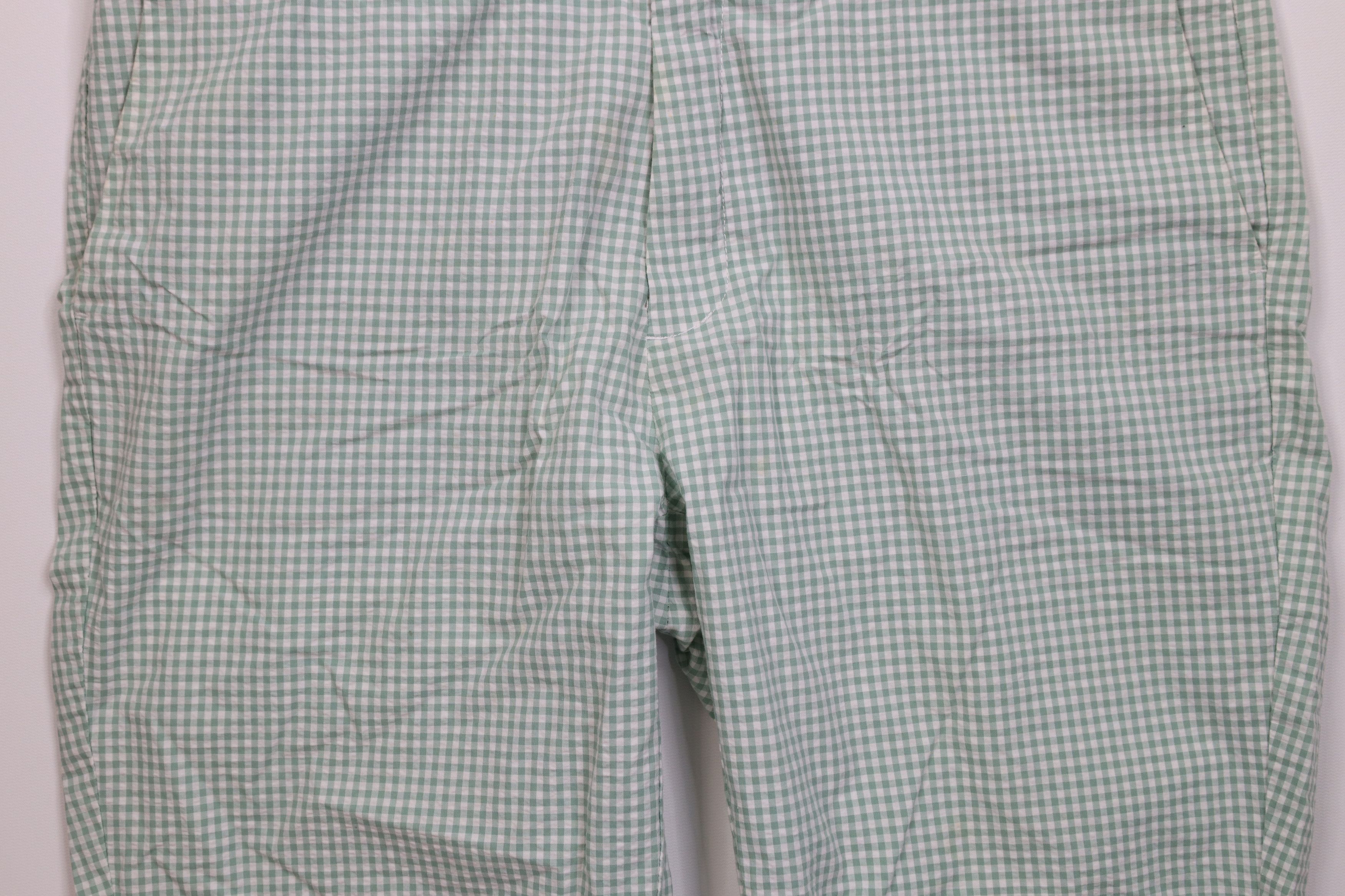 Ralph Lauren Vintage Ralph Lauren Chino Shorts Gingham Plaid Green Size US 35 - 3 Thumbnail