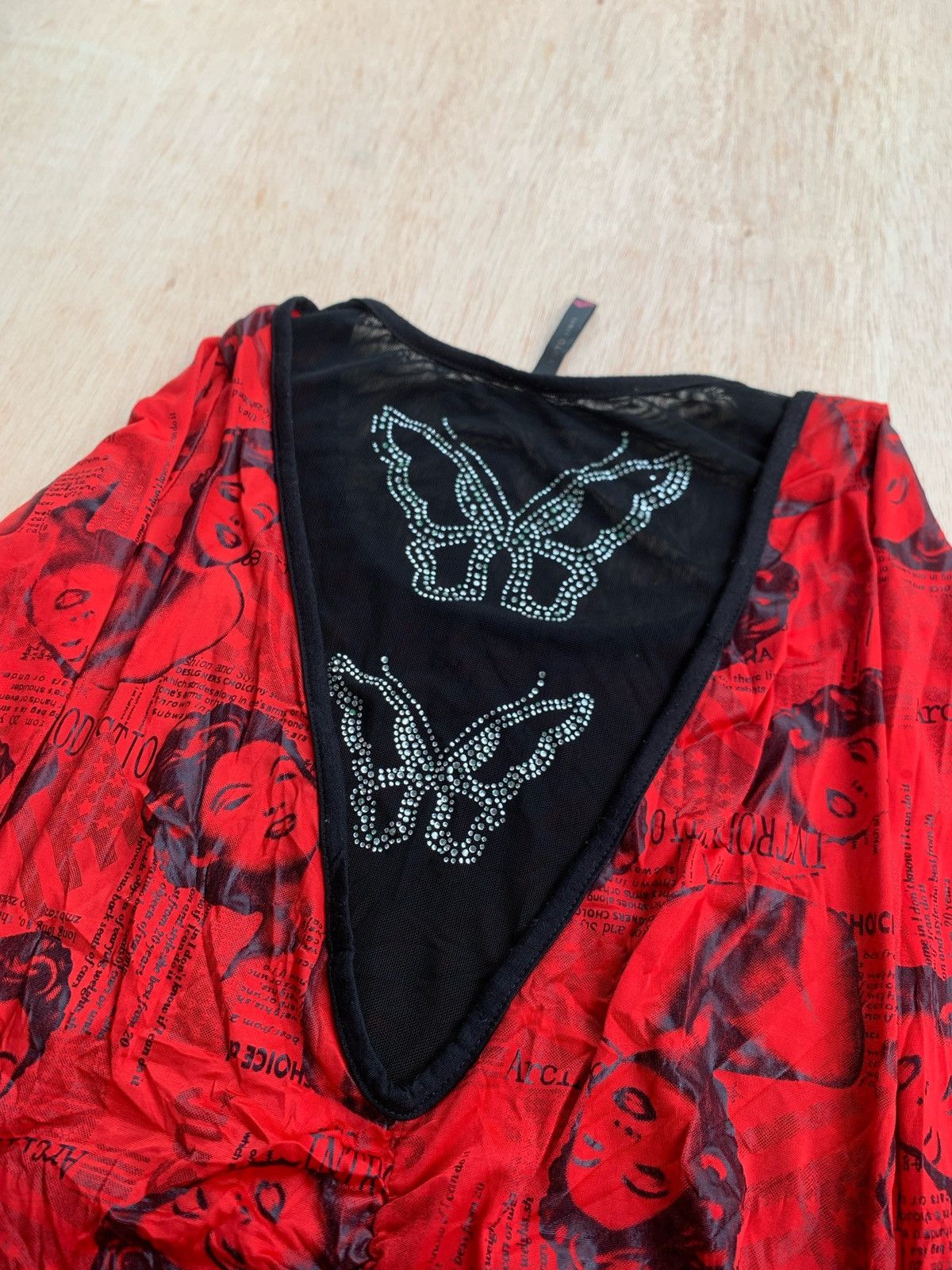 Hysteric Glamour × If Six Was Nine × Japanese Brand Y2k Yoyo Xinyi butterfly Ifsixwasnine Punk Style Longslevee Size M / US 6-8 / IT 42-44 - 3 Thumbnail