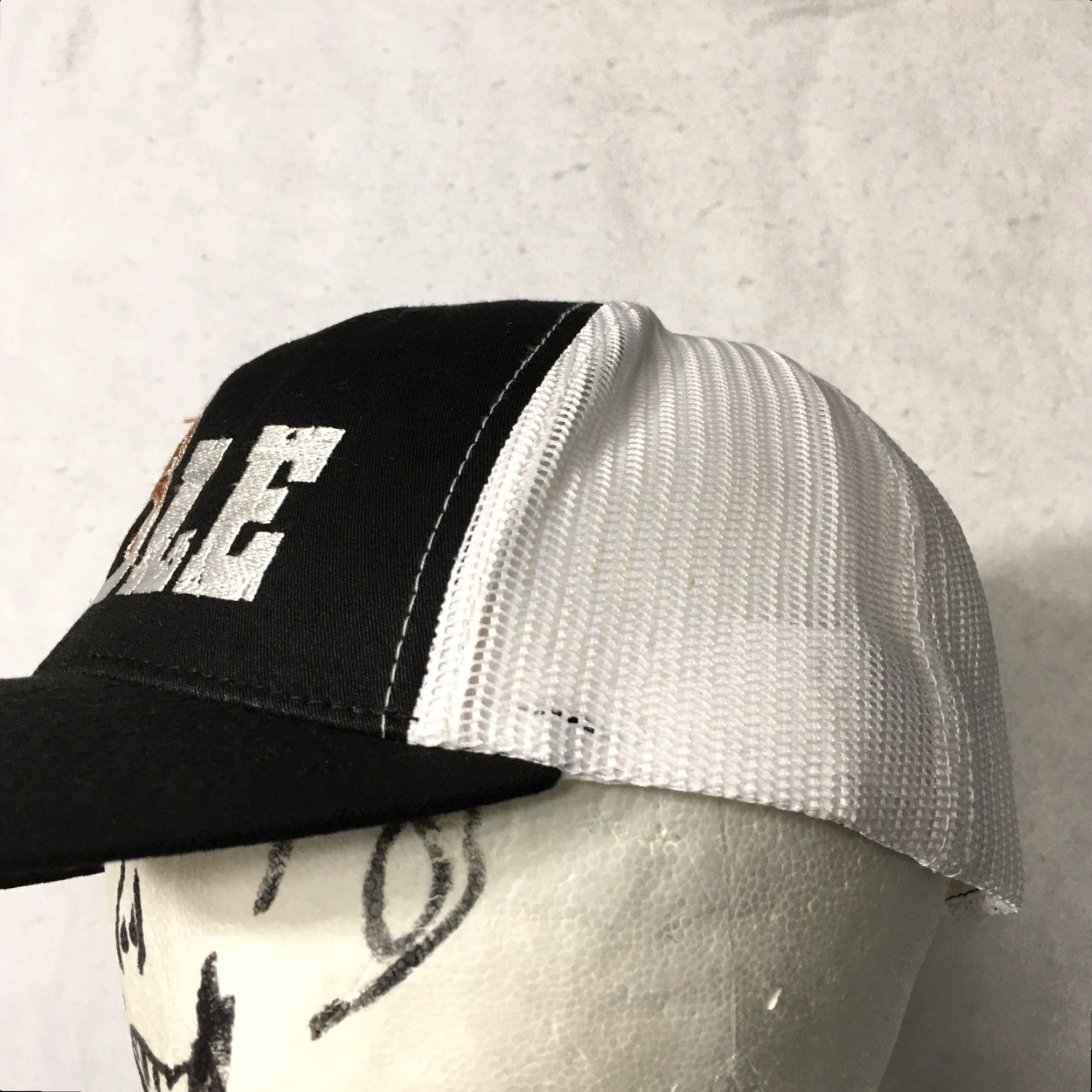 Vintage Nike Golf Country Club 19th Hole SnapBack Cap Hat Cowboy Western Rodeo - Black, One Size, Men Size ONE SIZE - 4 Thumbnail