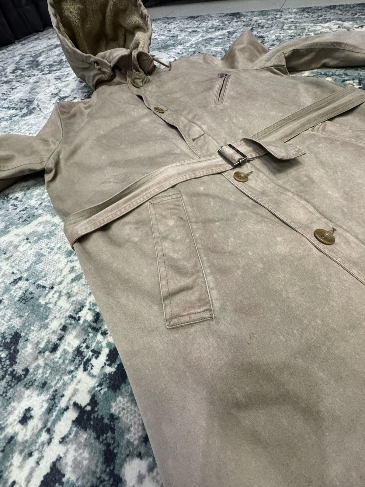 Miu Miu VINTAGE MIU-MIU INSULATED COTTON PARKA JACKET DISTRESSED Size US M / EU 48-50 / 2 - 7 Thumbnail