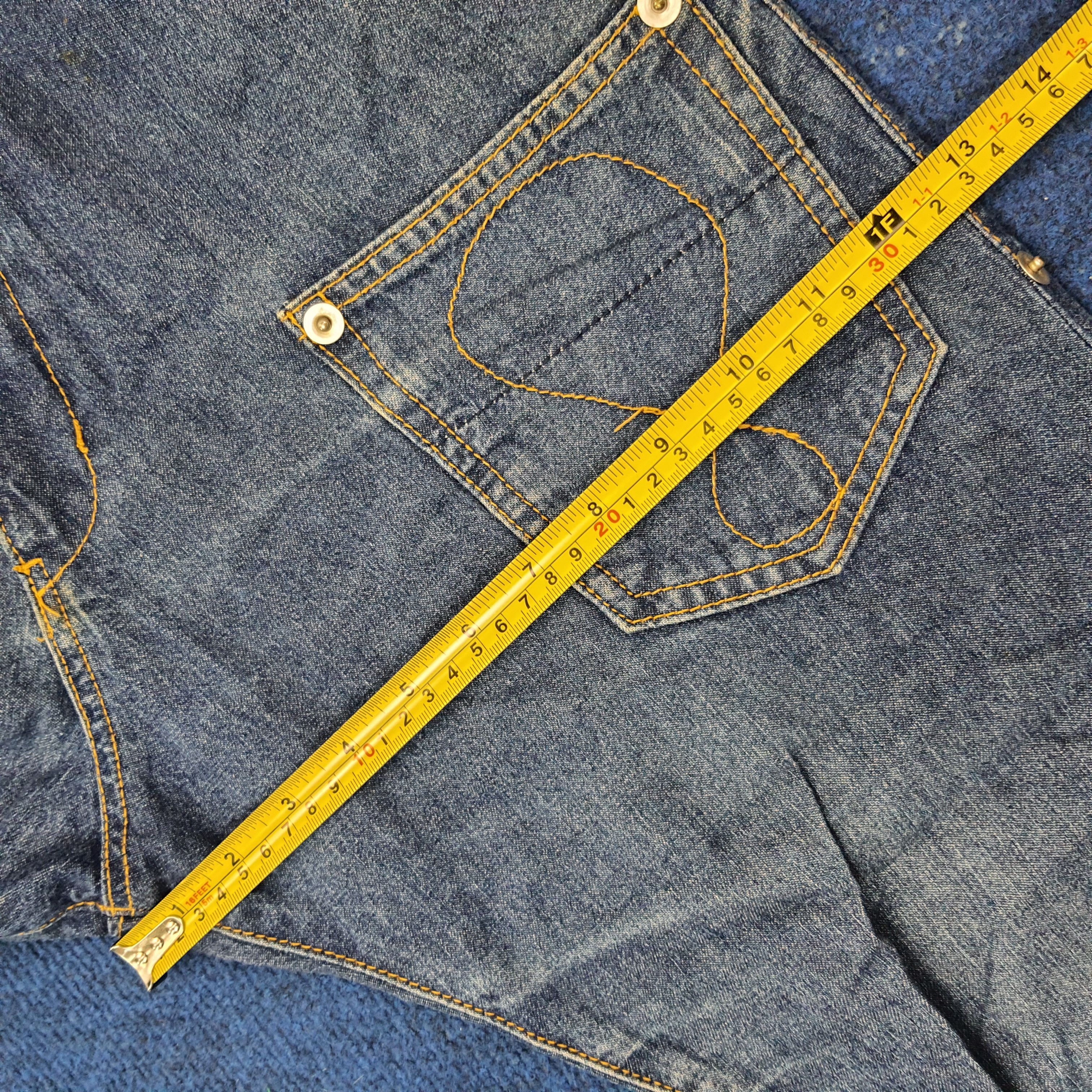 mercibeaucoup Vintage Mercibeaucoup by Issey Miyake Denim Pants C265N15 Size 27" / US 4 / IT 40 - 13 Thumbnail