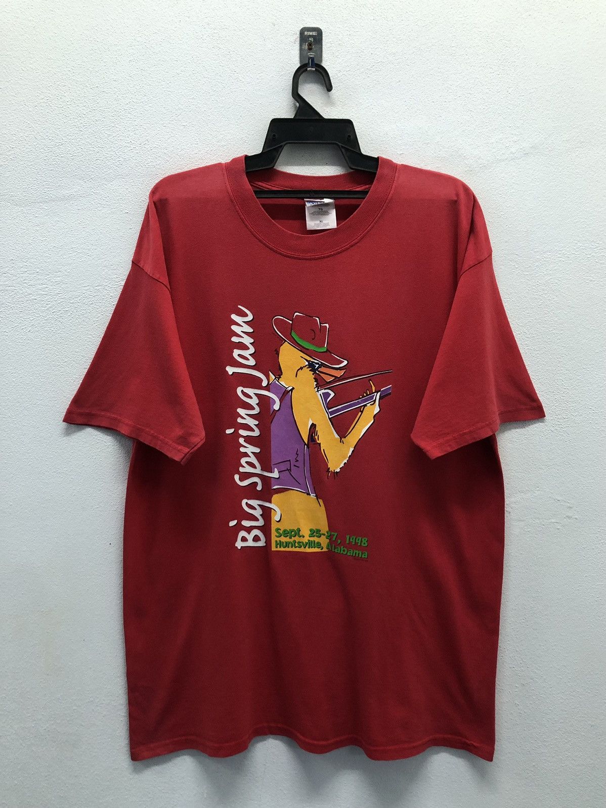 Vintage Video Big Spring Jam Volunteer Kroger T-Shirt Size US XL / EU 56 / 4 - 1 Thumbnail