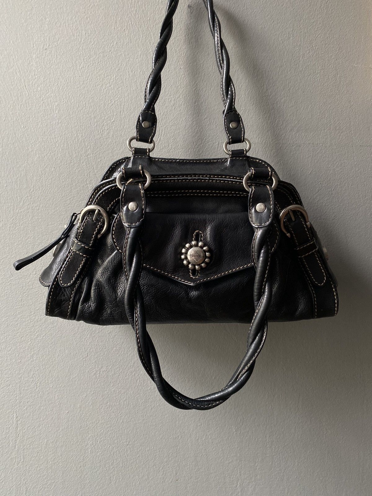 Vintage Avant Garde Style Leather Beg Coccinelle Size ONE SIZE - 2 Thumbnail