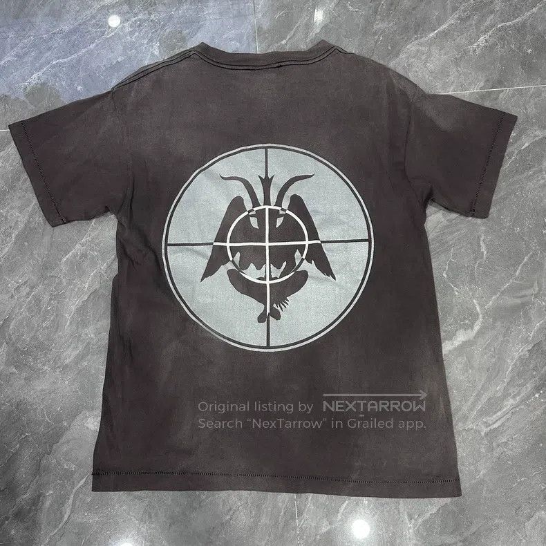 Saint Michael Saint Michael Black washed old bullseye sketch mutant shor Size US M / EU 48-50 / 2 - 2 Thumbnail