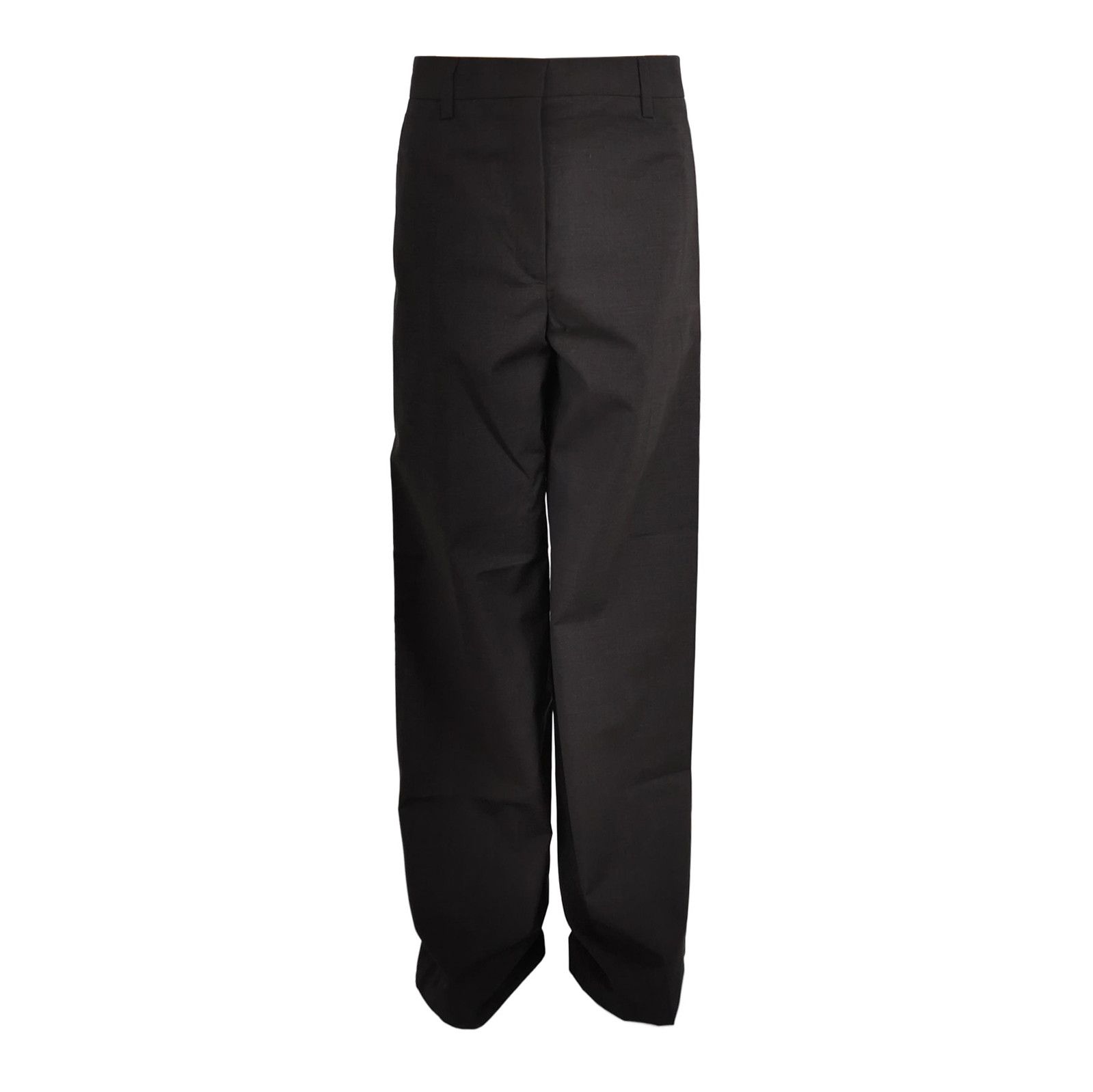 Prada Prada Wool Solid Trousers in Size 38 - dmc Size 38" / US 16 / IT 52 - 1 Thumbnail